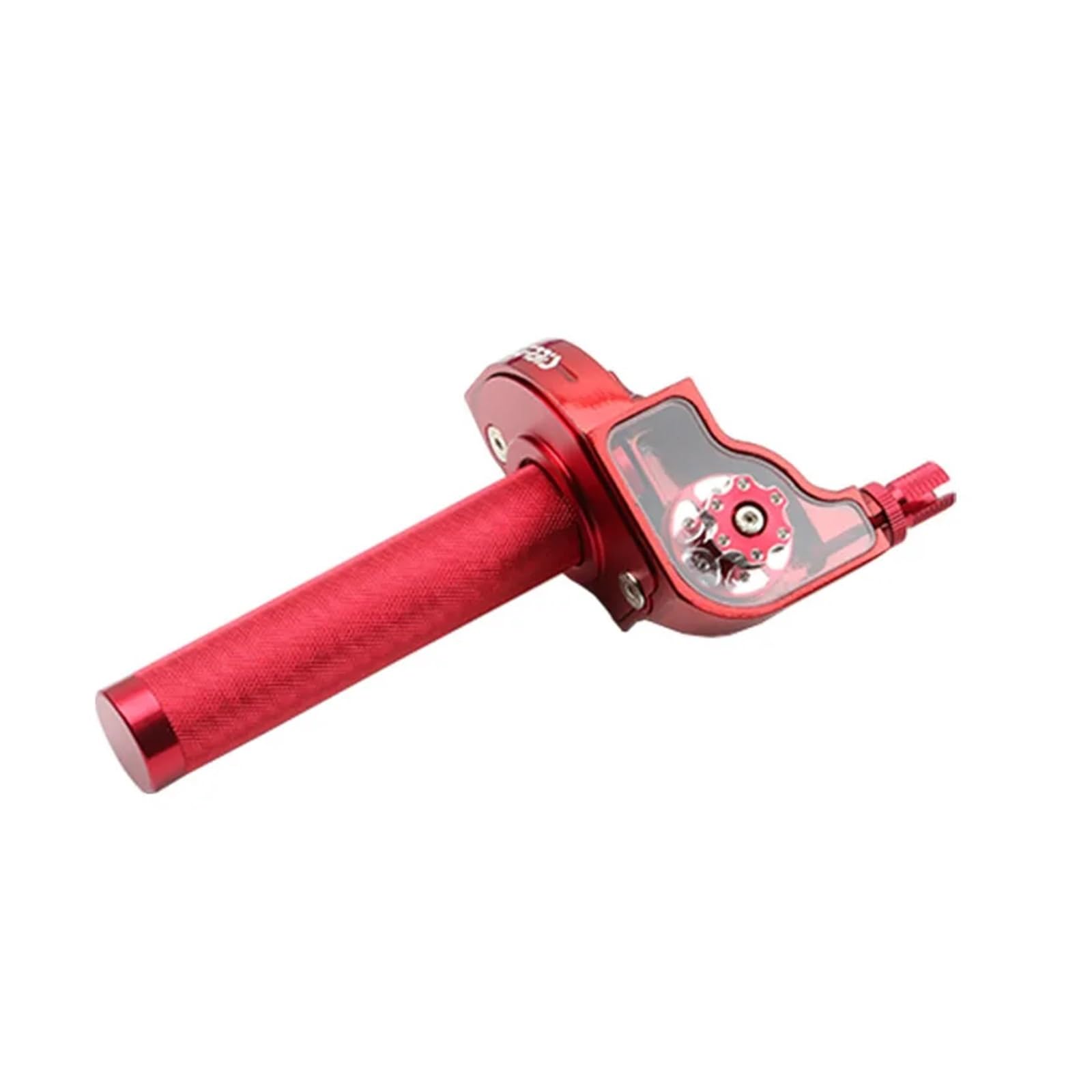 Empuñaduras Manillar Acelerador Universal, Empuñaduras Giratorias para Manillar, Tapas para Extremos De Manillar De Motocicleta, Ciclomotor, Scooter, Funda De Goma(Gray)