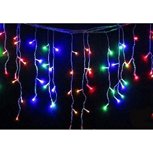 Cascata Pisca Pisca Natal 100L Led Colorido Decoraçao (Ja-81104)
