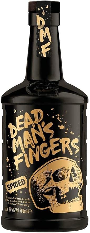 Dead Man S Fingers Spiced Rum Flaschendesign Kann Abweichen 0 7 L Amazon De