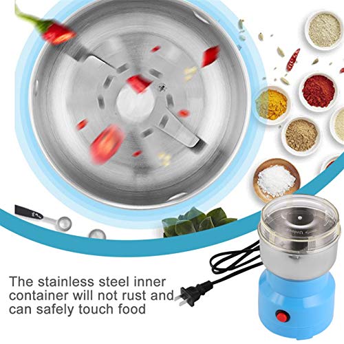 Molinillos de cafe 1 UNID HOGAR AUTOMÁTICO Molinillo de grano Procesador de alimentos Grano de café para especias secas… - Imagen 8