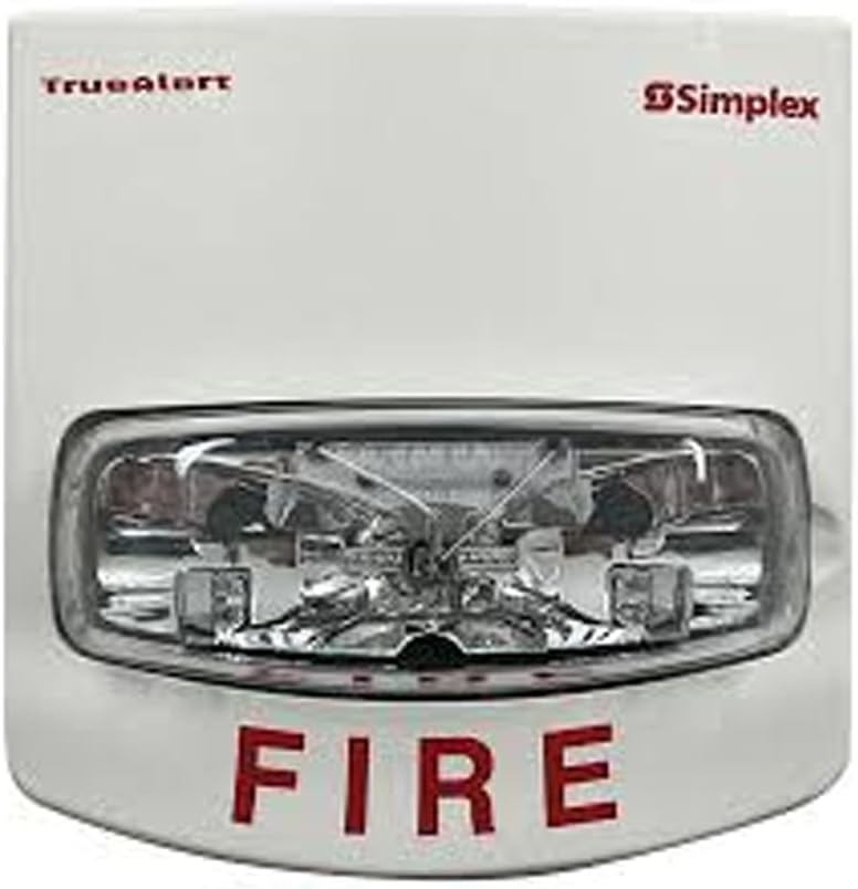 SIMPLEX 4906-9103 - V/O M-C True-Alert, White Wall Mt