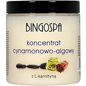 BINGOSPA Anti-cellulitis Slimming kaneel en algen afslankconcentraat met L-carnitine voor afvallen, body wraps – 250 g