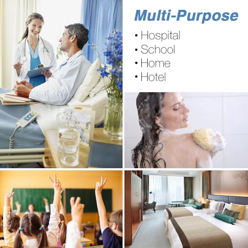 AMORIX 2 Pcs White 38-400 10cc Pump for Gallon Jug Dispensing Gallon Jug Pump Dispenser Lotion Gallon Shampoo Pump Top Replacement, Fits 1 Gallon Bottle 64oz 128oz Hand Sanitizer Containers 7