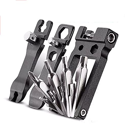 Bike Multitool - Bike Repair Set Bag Tool Kit-20 in oneCycling Portable bike tools kit set andmountain bike tool,It is suitable for outdoor bicycles, cross-country bicycles and gifts for cyclist