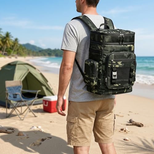 Sac à dos isotherme de camping idéal pour vos pique-niques à la plage - 4