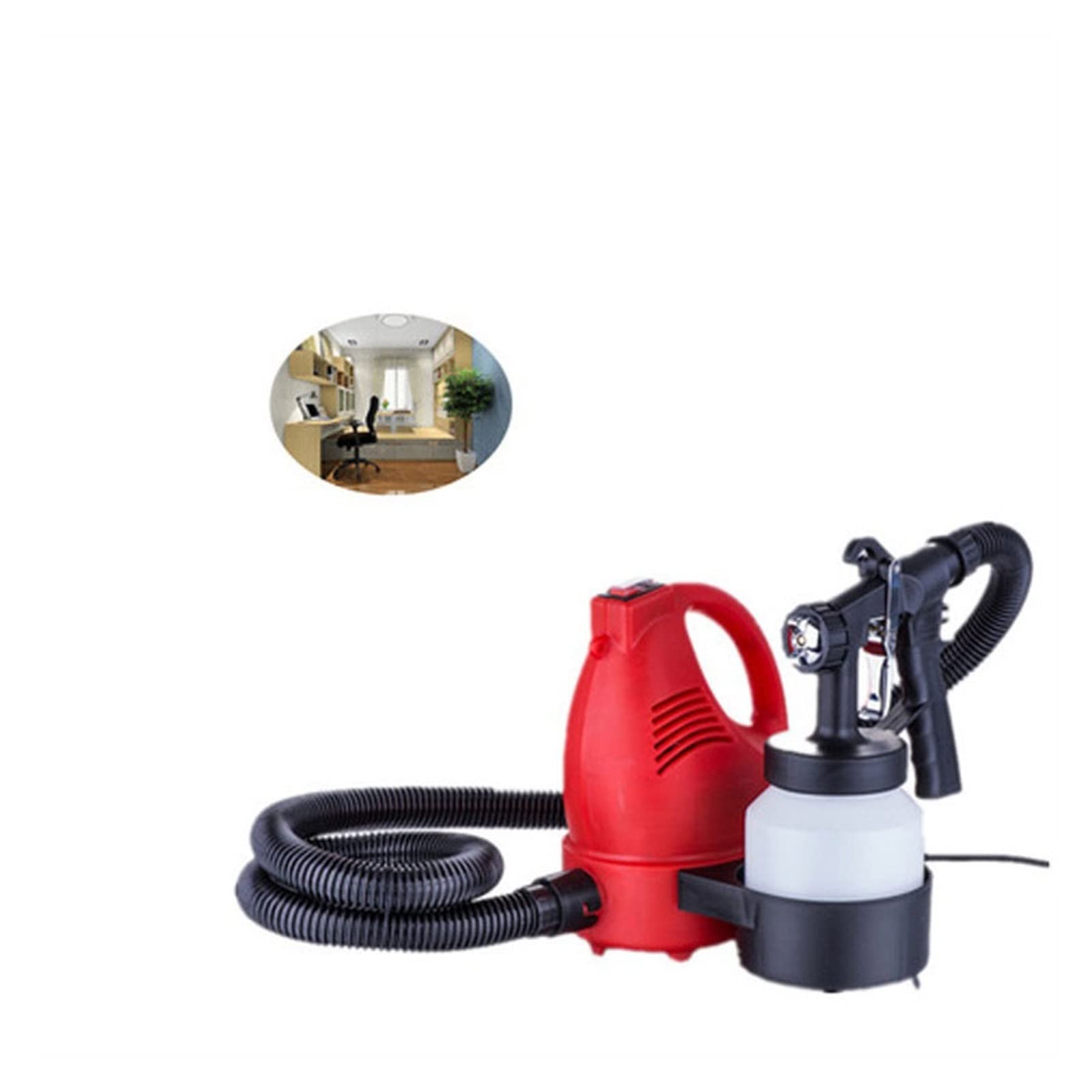 Spraying Disinfectant DIY Multi-purpose Electric High-pressure Spray Gun, High Atomization Paint Spray Gun Convenient Blowing