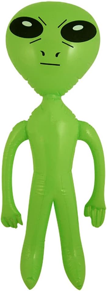 Alien Inflatable 36 inch (1 Dozen),Assorted Colors