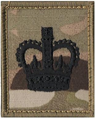 Hook Backed Badge Multicam (MTP) Hook & Loop Backed Parachute Wings Badge – Airborne Regiment Style Parachute Regiment Sticky Back Patch - Foto 9
