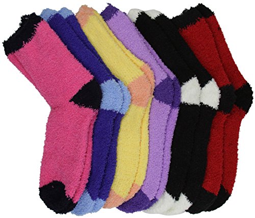 Image of ToBeInStyle Women's Pack of 6 Assorted Style Winter Socks