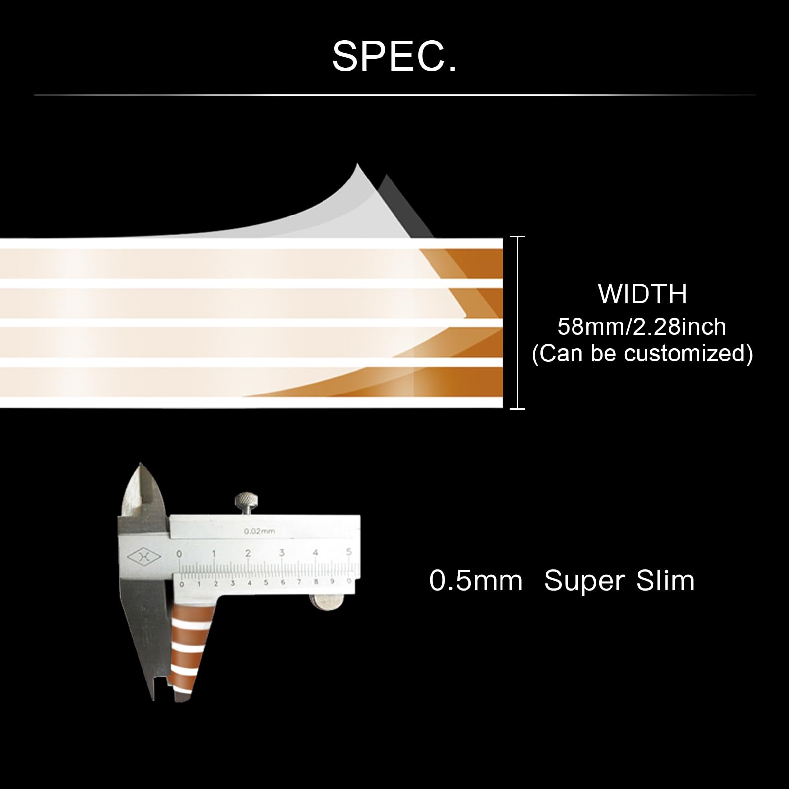 FRANKEVER Cable de audio plano oculto de 17 AWG, adecuado para cable de audio, iluminación LED y otras conexiones de aparatos de bajo voltaje (25 pies) + 4 conectores-C)