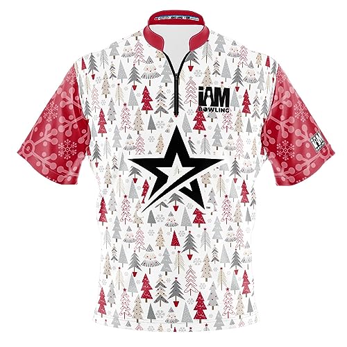 Logo Infusion Dye-Sublimated Bowling Jersey (Sash Collar) - I AM Bowling Fun Design 2058-RG - Roto Grip (X-Small) Multicolored