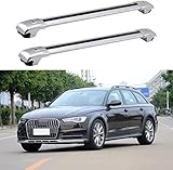🚘【Funktion】Die Querstangen vergrößern den Stauraum Ihres Fahrzeugs auf Ihrer Reise und helfen Ihnen beim Transport Ihrer Dachtaschen, Dachboxen, Fahrradträger, Surfbretter, Kajaks, Snowboards, Kanus, Sportartikel,Leitern, Gepäckstücke und vieles mehr.