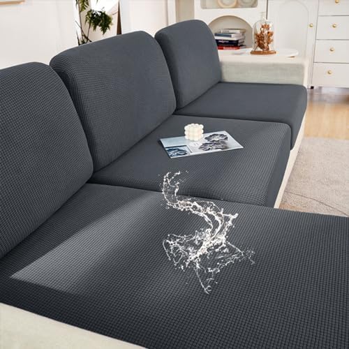 hyha Waterproof Couch Cushion Covers, Washable Sofa Cushion/Seat