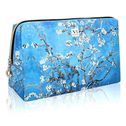 Image of NFI essentials Makeup Pouch Set of 3 Piece, Stylish Pouches for Makeup Accessories, Travel Pouch for Women, Cosmetic Pouch, Vanity Case, Jewellery Pouch, Toiletry Make up Bag