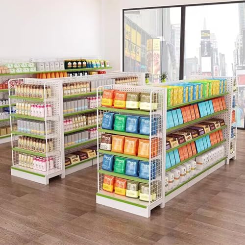 Scaffali di vendita al dettaglio dello scaffale di esposizione per i negozi di alimentari & i negozi di alimentariRobusta regolabile salvaspazio Étagère de Gon per la vetrina del prodotto