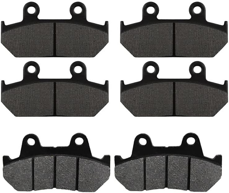 motorcycle brake pad assembly For HON&DA GL1500 GL 1500 Goldwing 1988-2000 GL1500 Aspencade/Interstate 1990-2000 Motorcycle Front and Rear Brake Pads (Color : 3)