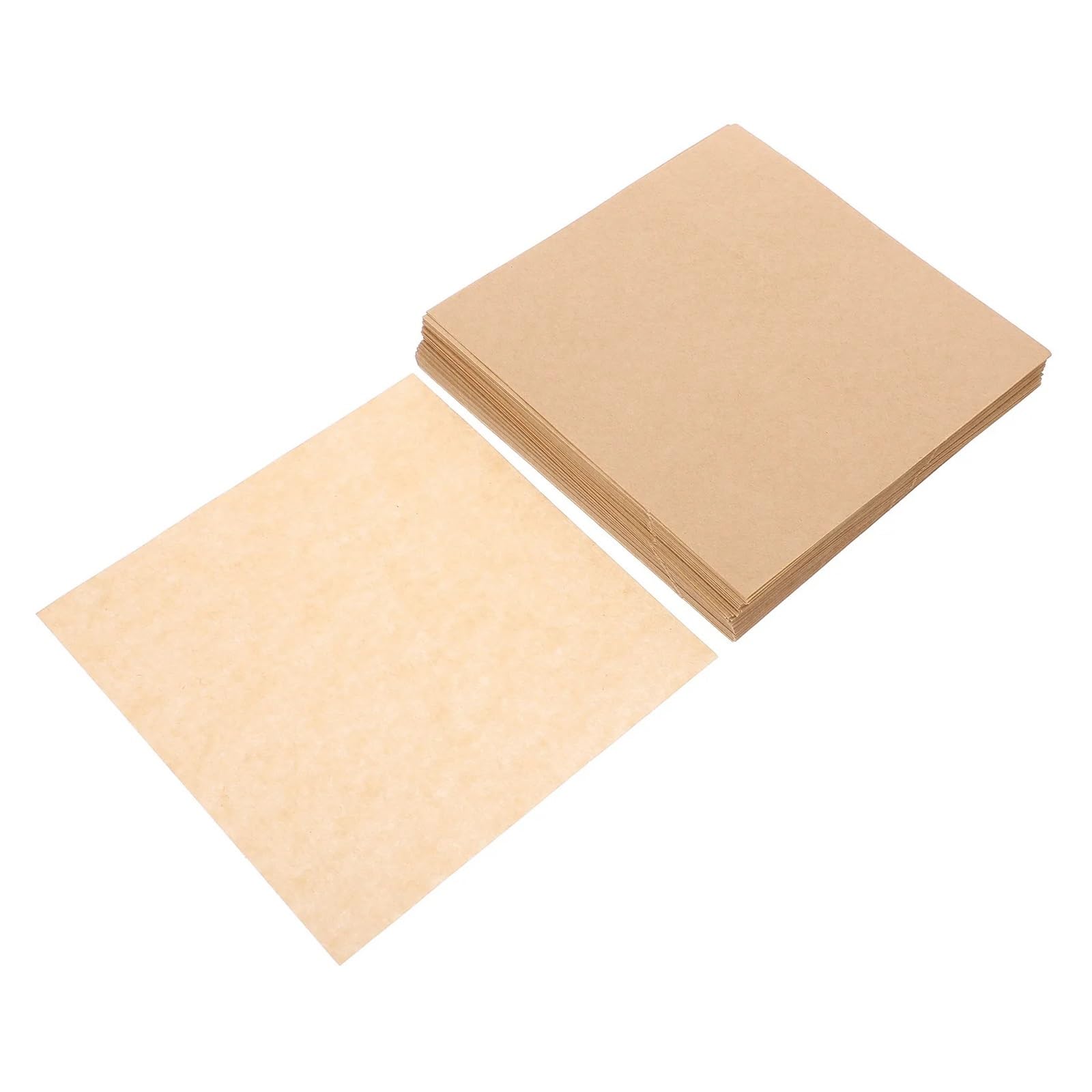 Hojas de papel for hornear pergamino, 499 Uds. Horno antiadherente a prueba aceite freidora aire for cocinar envoltura alimentos suministro multifunción