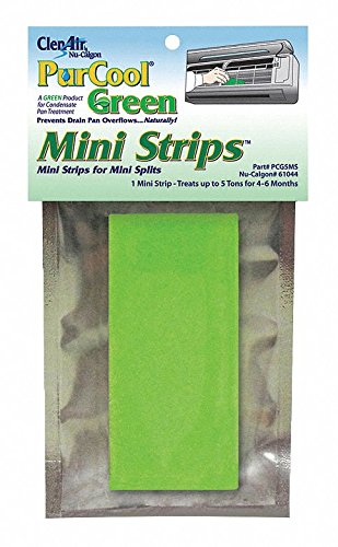Nu-Calgon 61044 PurCool Condensate Pan Treatment Green Mini Strip
