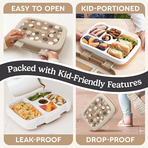 Bentgo® Kids 14” Backpack Set With Kids Prints Lunch Box (Spots & Dots)3