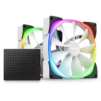 Amazon | NZXT Aer RGB 2 2本セット ホワイト PCケースファン