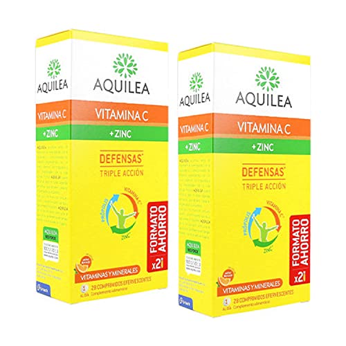 Aquilea Vitamina C + Zinc, 28 Comprimidos Efervescentes