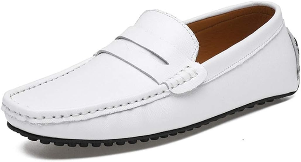 Ijge モカシン ドライビングシューズ メンズ 本革 ビジネスシューズ 紳士靴 ローファー スリッポン スリップオン デッキシューズ 幅広 今日の超目玉 通勤 大きいサイズ 滑り止め 軽い 4e 履きやすい 男性 仕事用 カジュアル クッション 3e