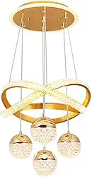 Luminaria de Teto Led, 3 Cores Plafon Luz de Led Sobrepor, Lustre Para Sala Branco Quente e Frio Banheiro Quarto Escritório 127-220V (Industrial)