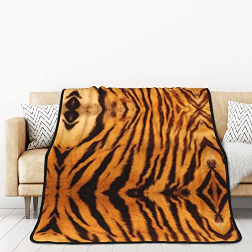 Plaid tigre super doux grand format pour des soirées cocooning chaleureuses sur le canapé - 2