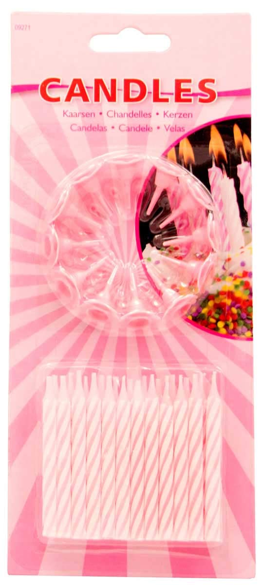 Kaarsjes Boorte Meisje Set