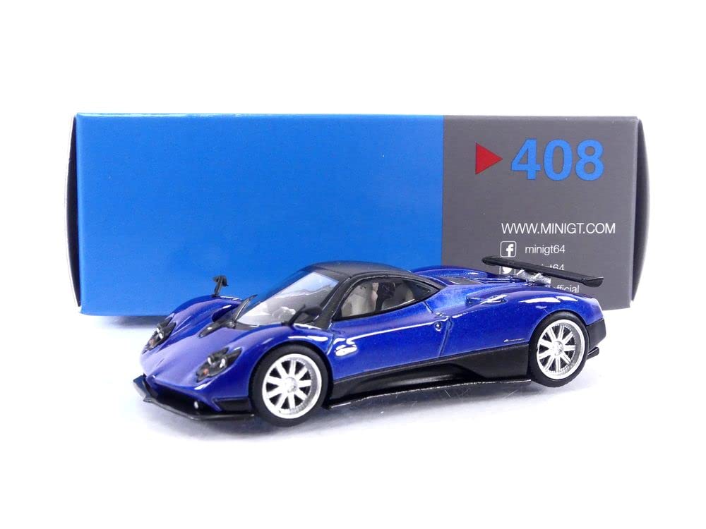 Mini Gt 408 Pagani Zonda F Blu Argentina 1:64 Mavi Model Araba