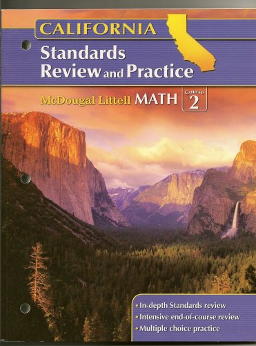 Math, Grades 6-8 Review and Practice (Student) Course 2: Mcdougal ...