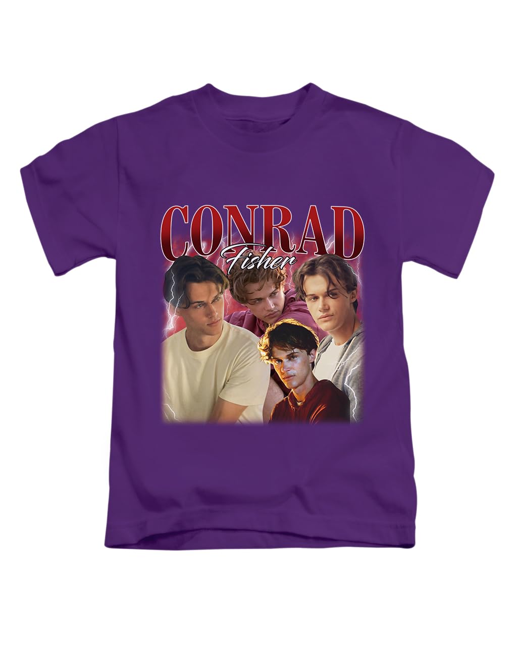 New Spirit Original Unisex Purple Conrad Fisher, Trending Trendy Cool Tee T-Shirt Funny T Shirt Top