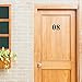 DOITOOL Door Signs for Home 10pcs Self-adhesive 3d Number Stickers Number Stickers for Mailbox