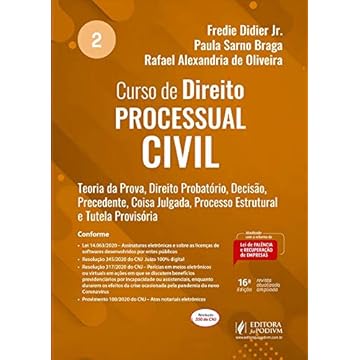 Capa do livro Curso de Direito Processual Civil (Volume 2)
