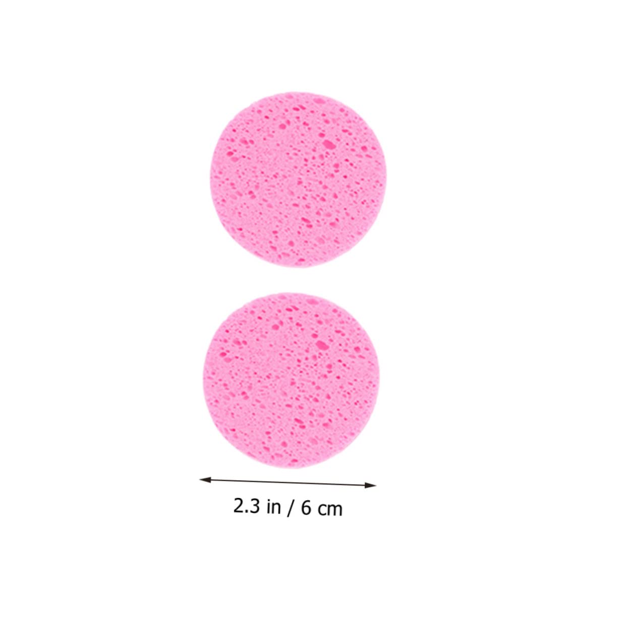 POPETPOP 150pezzi Spugnette Struccanti Cellulosa Confezione Da Rotonde e Colorate Per Rimozione Makeup e Pulizia Viso Morbide e Riutilizzabili