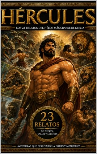 HÉRCULES: 23 relatos ilustrados inspirados en la mitología griega (Spanish Edition)
