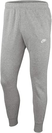 NIKE(ナイキ) スウェットパンツ クラブ フレンチテリー ジョガー パンツ 2カラー BV2680 メンズ ボトムス ロングパンツ スポーツ ロゴ 裏毛 グレー ブラック｜M A.ダークグレーヘザー（063）