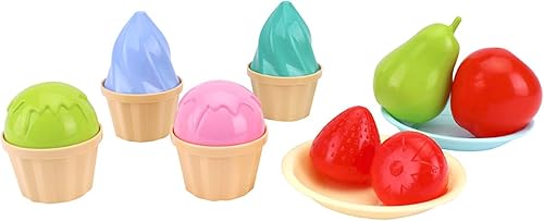 Miniatura 6 de TECHNOK Accesorios de cocina para niños  Juego de 49 piezas de utensilios de cocina  Ollas y sartenes de juguete grandes para niños de cocina  Juego