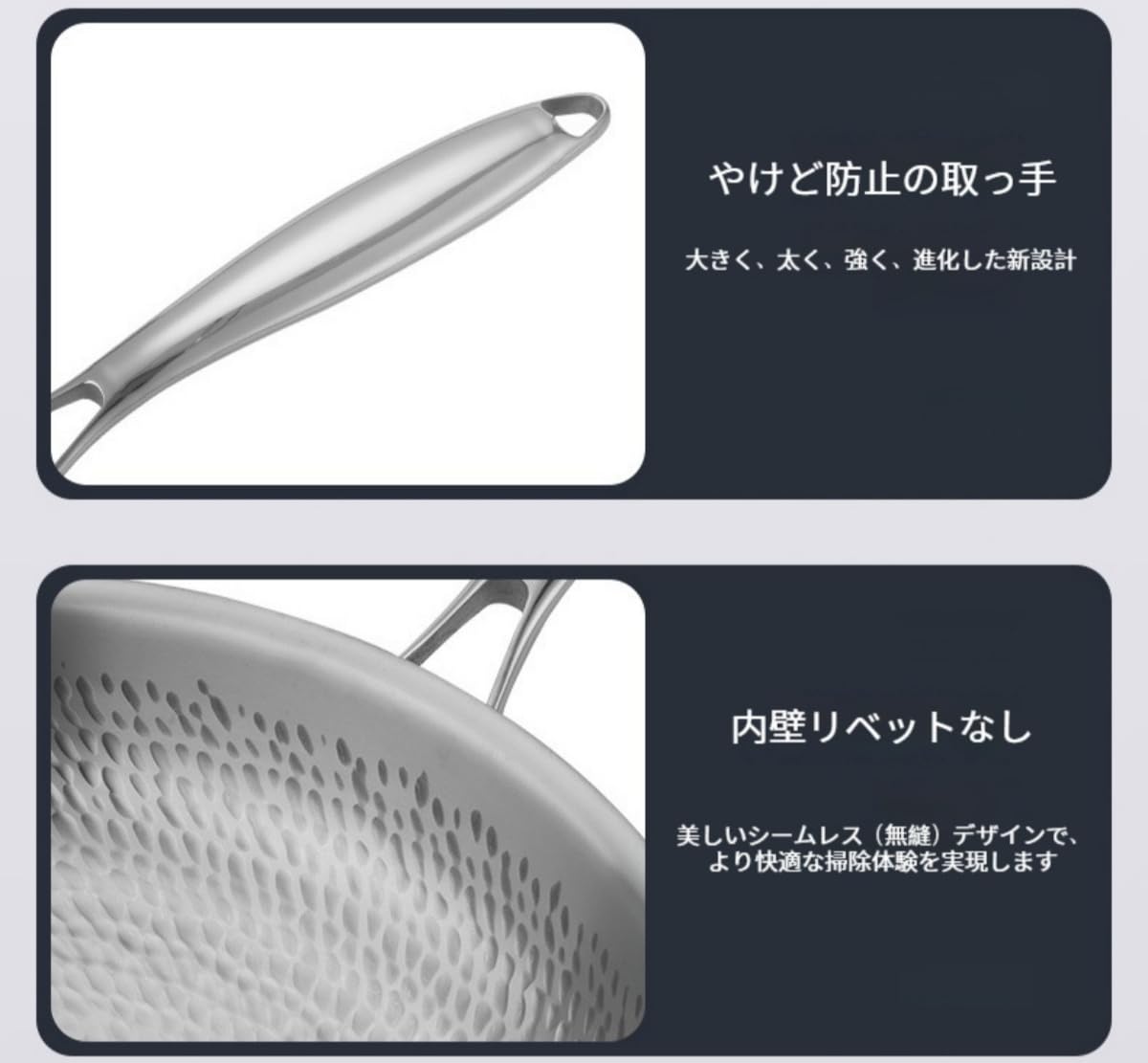 Amazon.co.jp: 純チタン製 フライパン 軽量 20-26cm コーティングなし