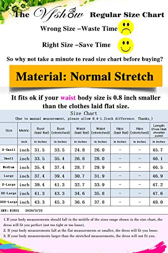 VFSHOW Womens Elegant Patchwork Pockets Belted Pleated Work Office Business Casual Party A-Line Midi Dress - Image 4