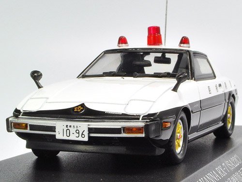 (未使用･未開封品)　ヒコセブン RAIS 1/43 MAZDA SAVANNA RX-7 PATROL CAR 1979 島根県警察交通部交通機動隊車両 完成品 7z28pnb Amazon | ヒコセブン RAIS 1/43 MAZDA SAVANNA RX-7 PATROL CAR