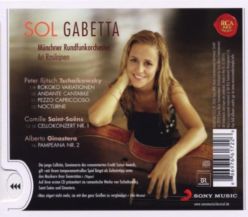 Tschaikowsky / Saint-Saëns / Ginastera: Werke für Cello
