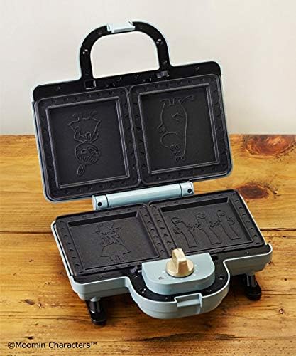 Amazon Bruno ブルーノ ホットサンドメーカー ダブル サイズ 本体 プレート2種 ホットサンド おさかな レシピブック 付き ムーミン Moomin 耳まで焼ける 電気 おしゃれ 可愛い かわいい 1枚焼き 洗える 器具 タイマー付き サンドイッチメーカー Boe051 Bgr