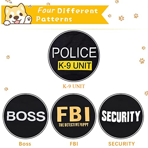 Ropa para perro disfraz cosplay 4 piezas talla XS miniatura 6