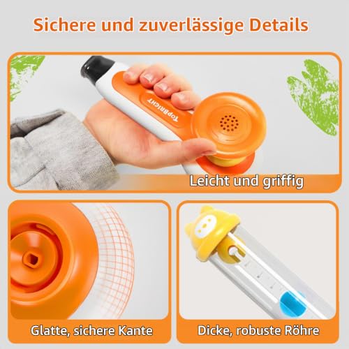 TOP BRIGHT Kugel Blasen Spielzeug mit Musik, Motorikspielzeug ab 3 Jahre – Ansicht 6