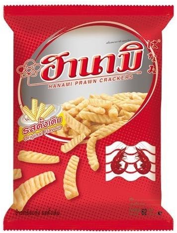 Galletas Hanami Prawn Crackers Sabor Original 62g