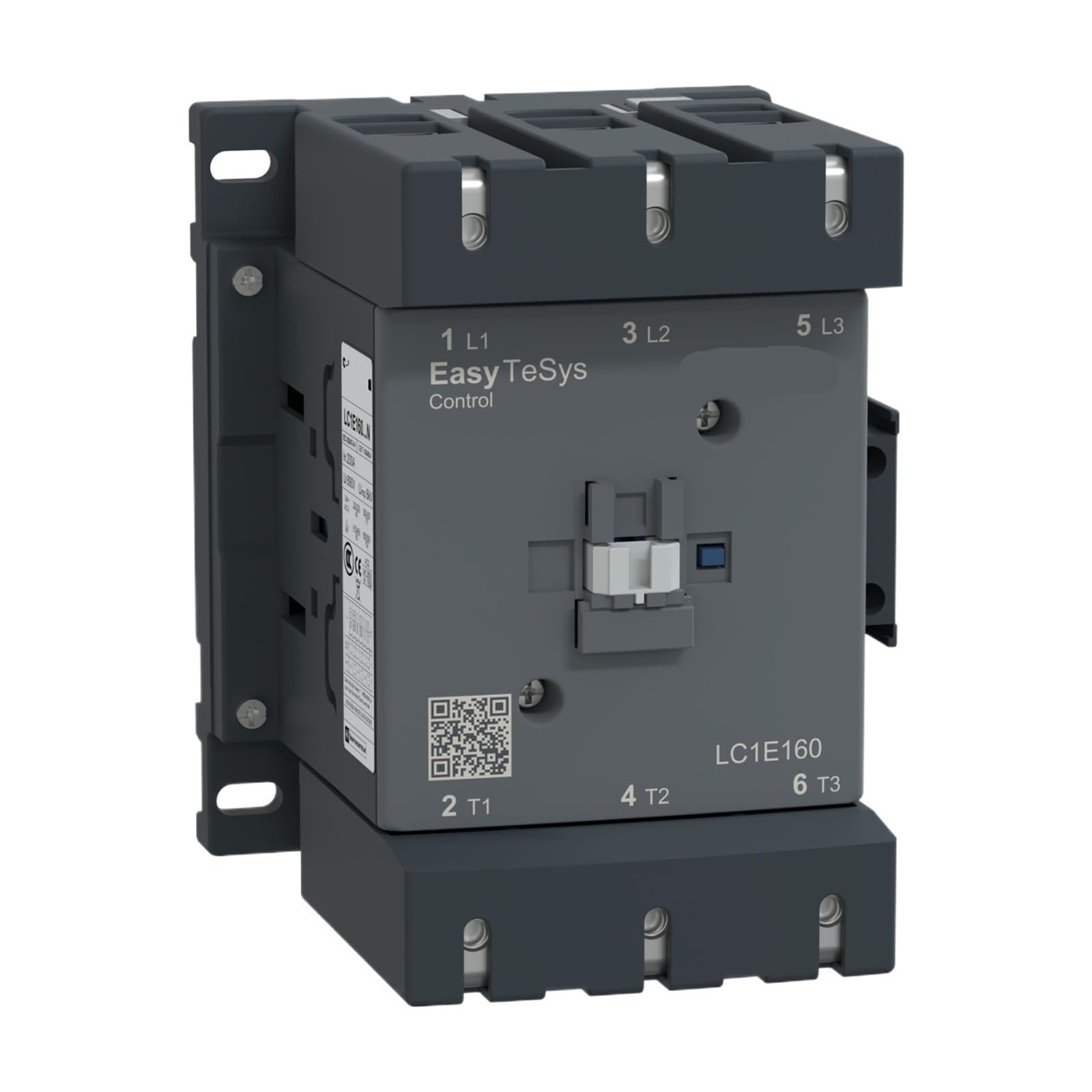 Contacteur LC1E160Q5 piloter un moteur triphasé 160A bobine 380VAC