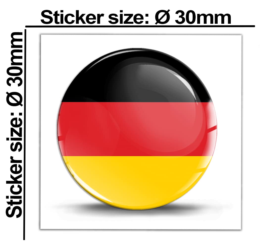 Biomar Labs 2 Adesivi 3D In Gel Di Silicone Per Auto, Moto, Bicicletta, Finestra, Porta, PC, Cellulare, Tablet, Computer Portatile, Bandiera Albanese F 215 - Foto 10