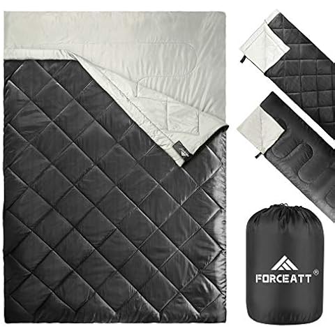 FORCEATT Doppelschlafsack/Super großer Schlafsack, leicht zu tragen Cover