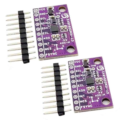 2pcs ICM-20948 GY-ICM20948V2 9DOF Nine axis Sensor Acceleration Magnetic Field Module